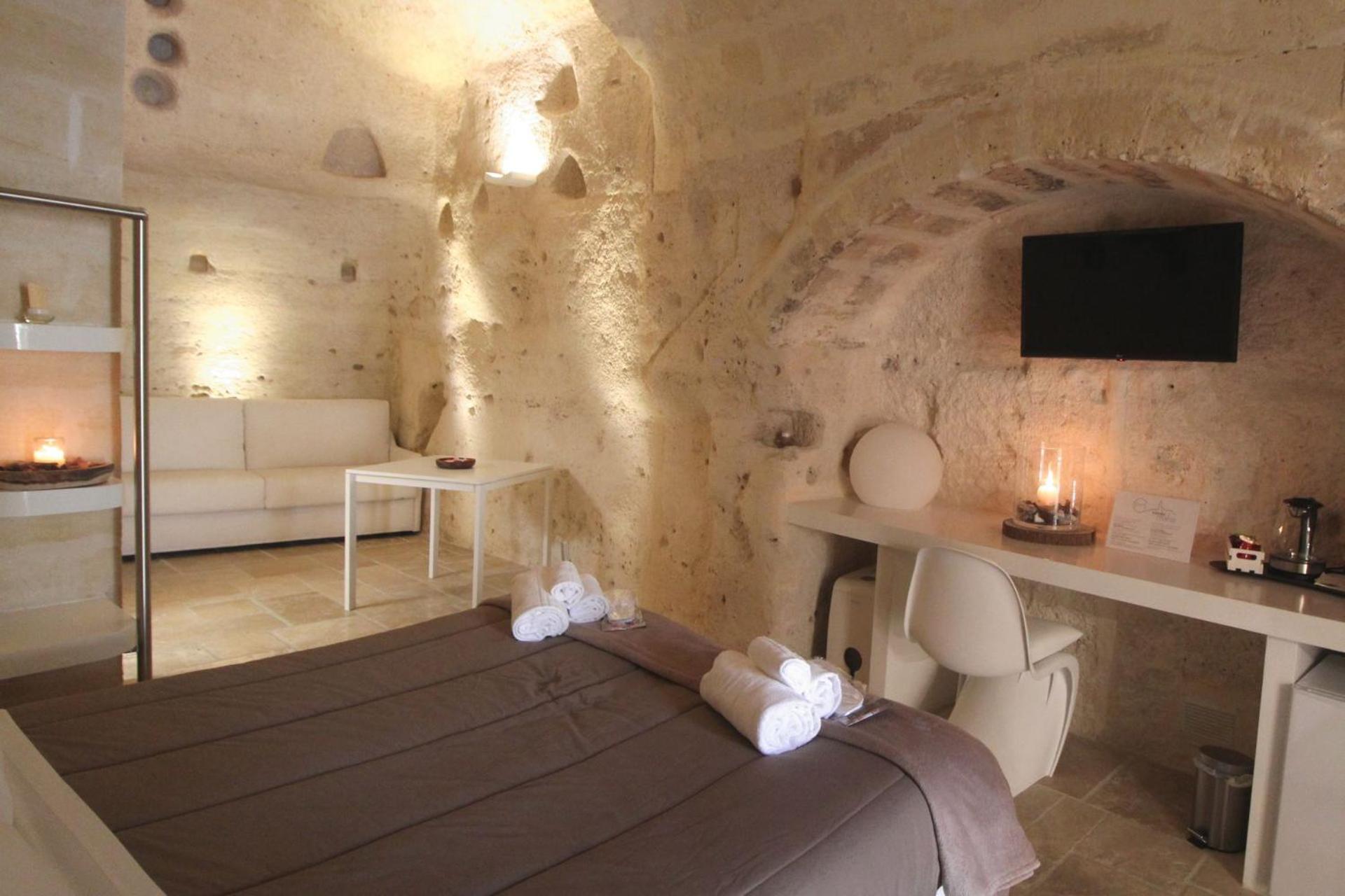 Il Casale Di Maria Hotell Matera Rum bild